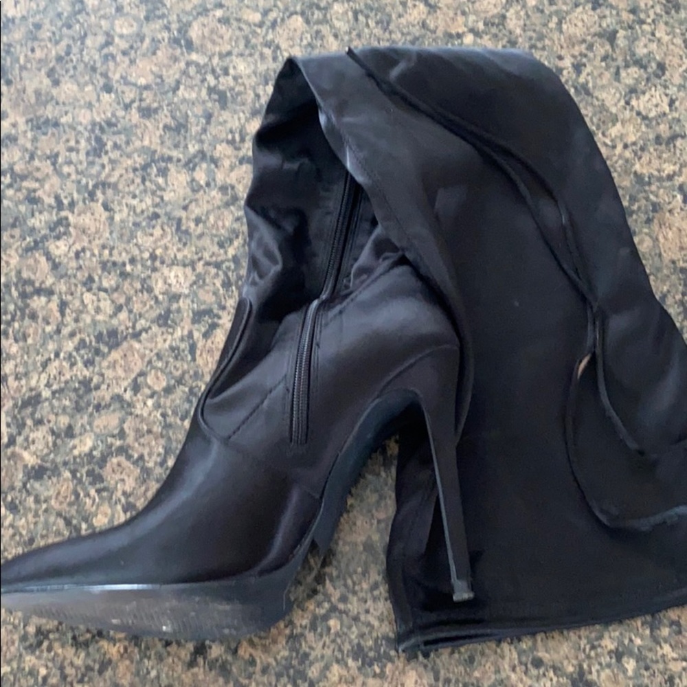 Thigh high boots!